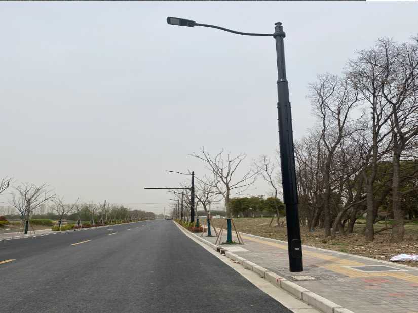 光山县上海综合杆 太阳能路灯工程